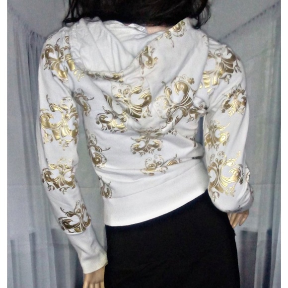 Fleur spice white gold upgrade u hoody jacket M - Picture 3 of 5